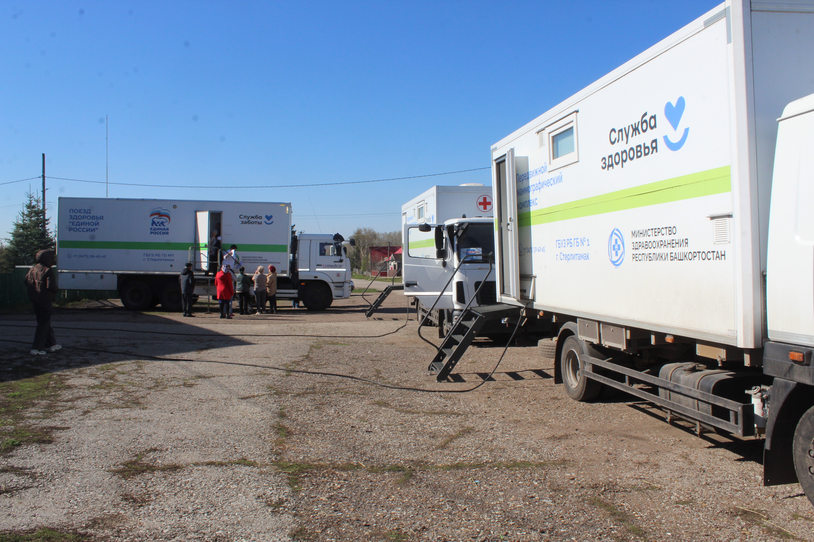 Ауырғазы районының Юламан ауылында «Һаулыҡ поезы» эшләне