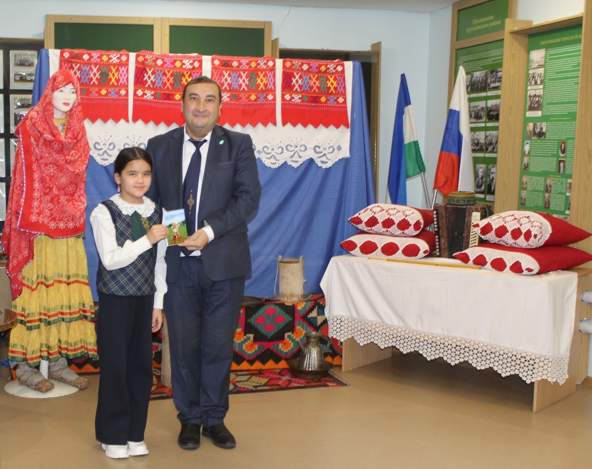 Ауырғазы районының тыуған яҡты өйрәнеү музейында Башҡорт теле көнө билдәләнде