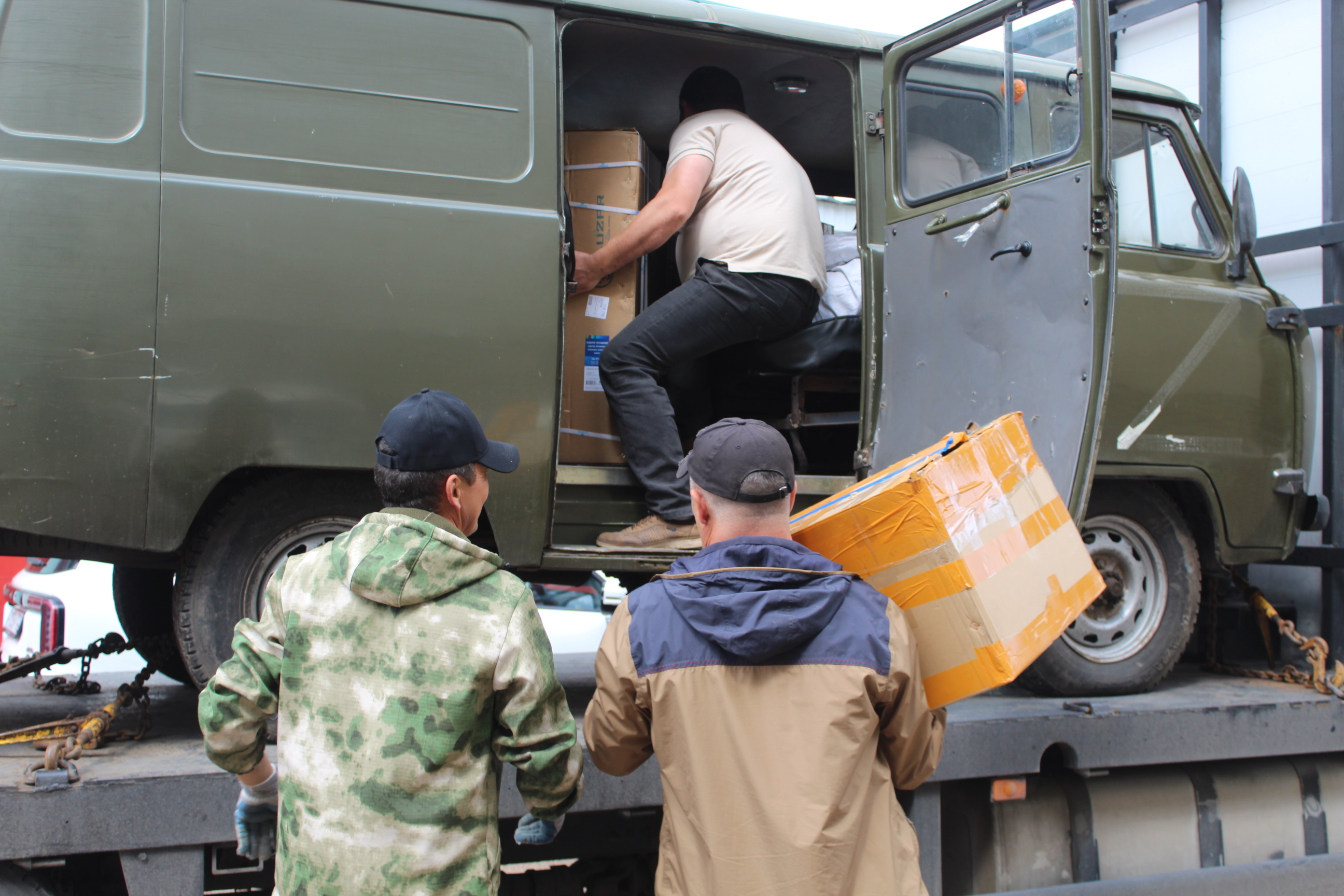 Башҡортостандың Ауырғазы районынан сираттағы гуманитар ылау оҙатылды