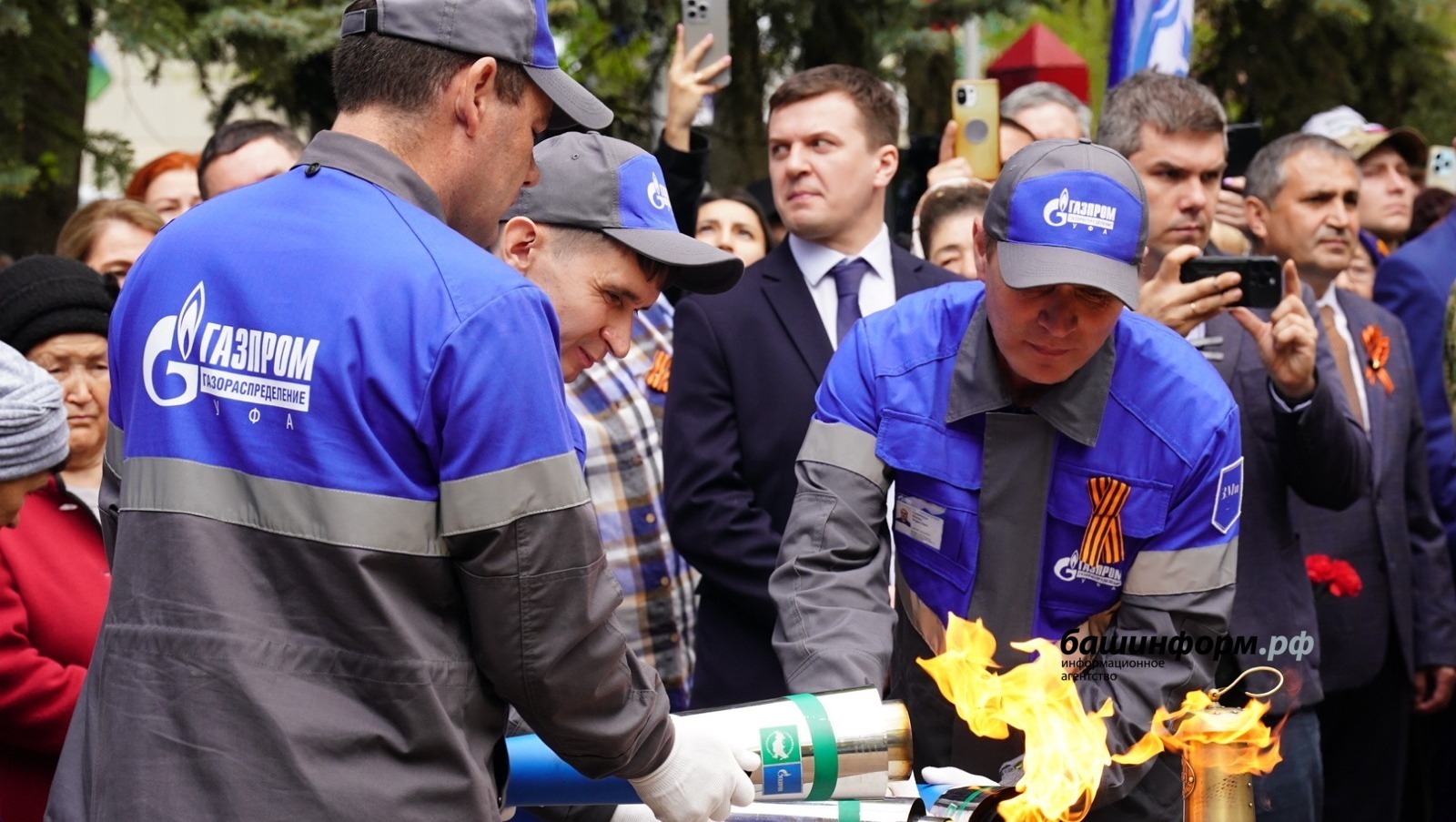 Башкирия присоединилась к всероссийской акции «Храним огонь Победы»