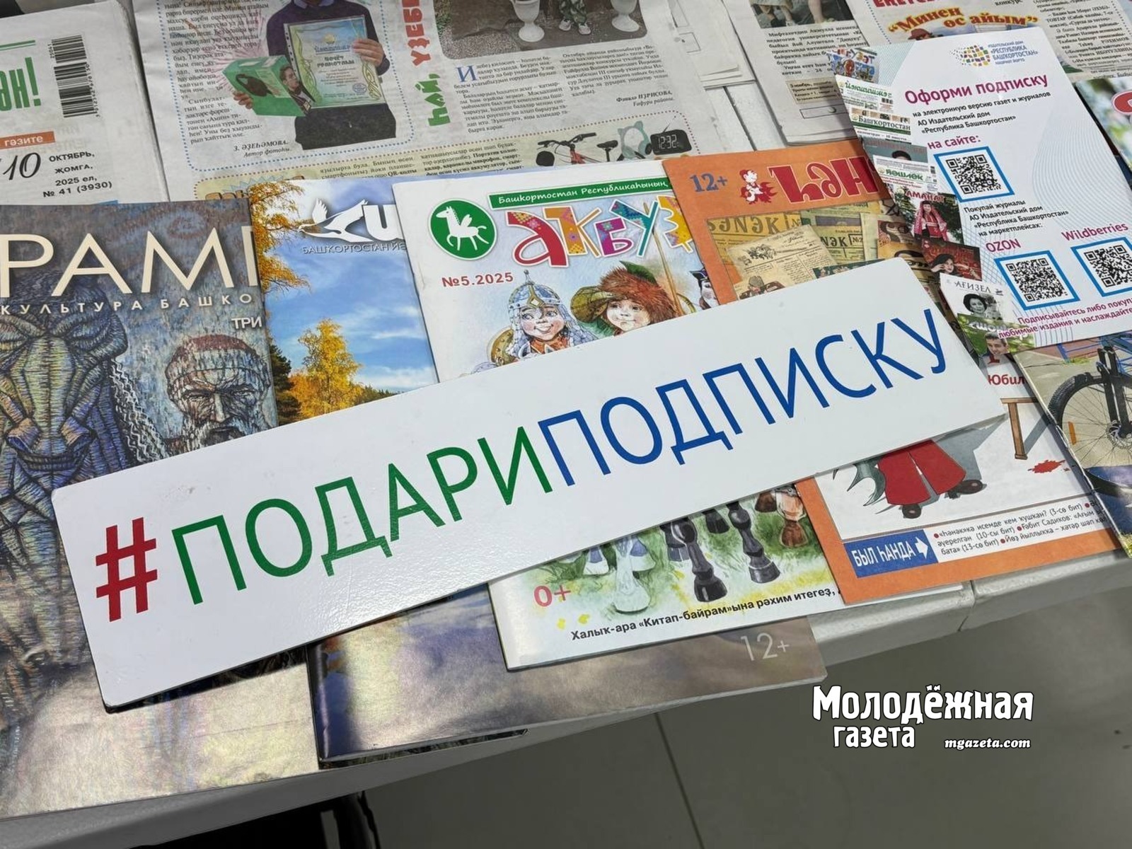 Өфөлә «Матбуғатҡа яҙылыусы көнө» һәм хәйриә акцияһы үтте