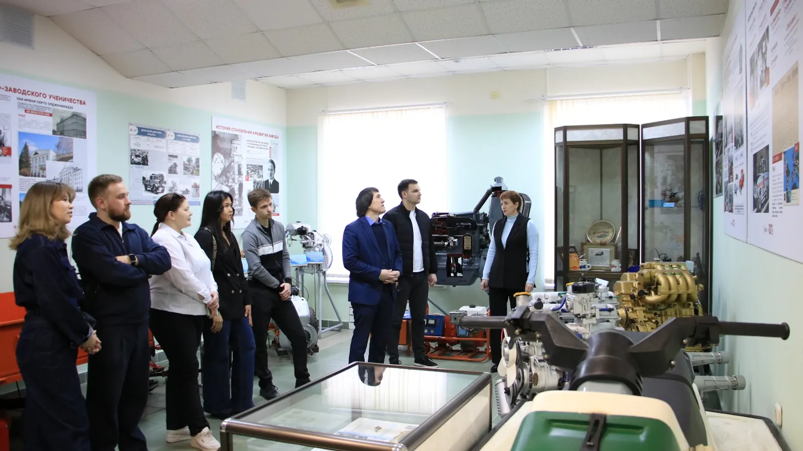 Өфөнөң йәш ғалимдары «ОДК-УМПО»-ла авиадвигателдәр етештереү менән танышты
