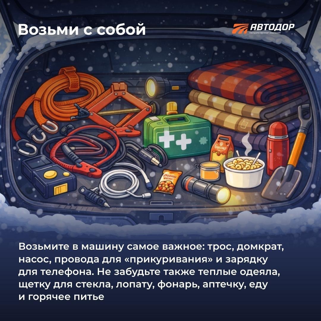 Автомобилсыларға кәңәш: ҡар  яуғанда ни эшләргә?