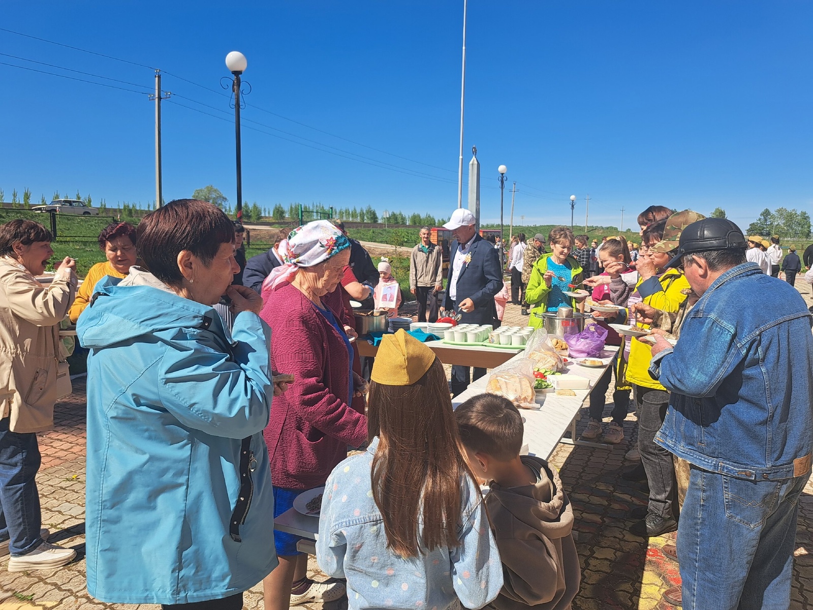 Ауырғазы районының Кәлсер мәктәбендә Еңеү көнөн билдәләнеләр