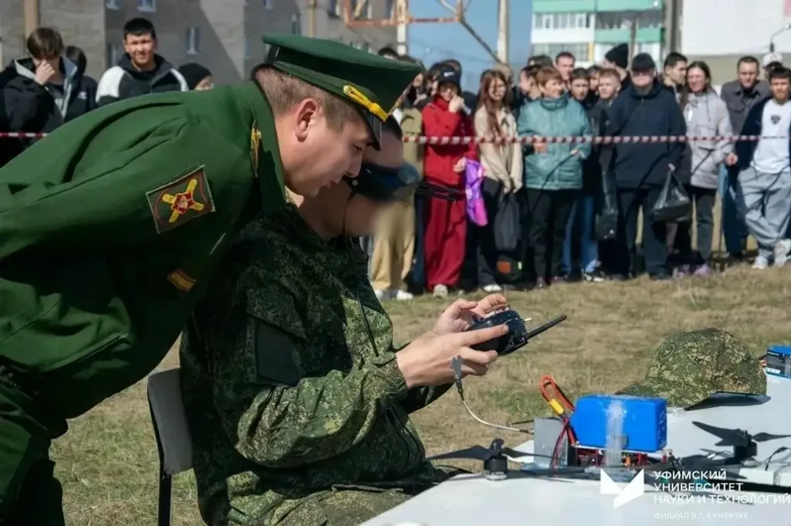 Дрон расчеты командиры «Святой»  Башҡортостан яугирҙары менән тәжрибә уртаҡлашты