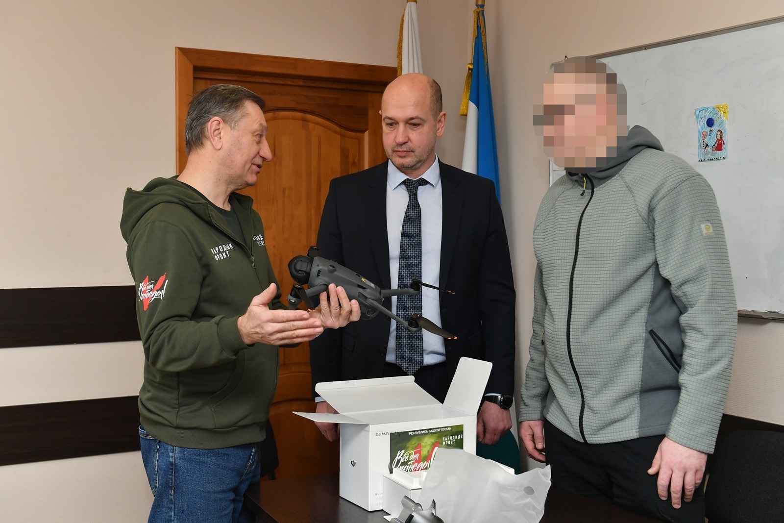 Башҡортостан журналистары МХО зонаһына квадрокоптер һәм тепловизор тапшырҙы